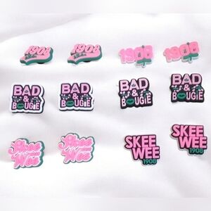 AKA Sorority Croc Charms